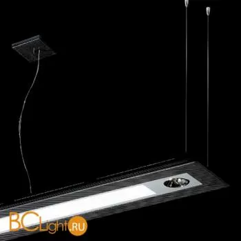 Подвесной светильник Vistosi Nerocarbonio Square SP 180 SPSQUAR1800