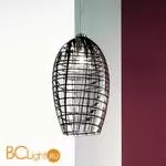 Подвесной светильник Vistosi Yuba SP 26 E27 CR/NE NI