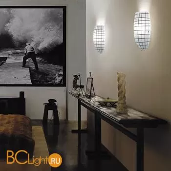 Настенный светильник Vistosi Yuba AP 26 E27 BC/NE CR