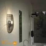 Настенный светильник Vistosi Yuba AP 26 E27 CR/NE CR