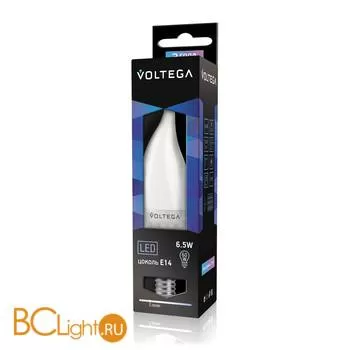 Лампа Voltega E14 LED 6.5W 2800K 600Lm VG1-CW2E14warm6W 4692 - Фото 0