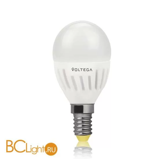 Лампа Voltega E14 LED 6.5W 2800K 600Lm VG1-G2E14warm6W 4694