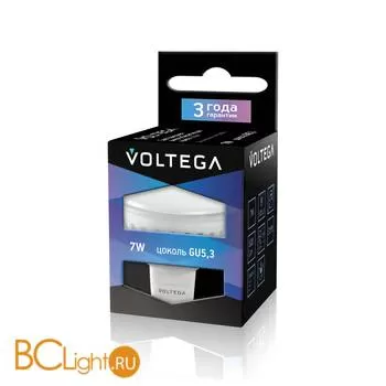 Лампа Voltega GU5.3 LED 7W 220V 4000K 620Lm VG1-S2GU5.3cold7W 4697 - Фото 0