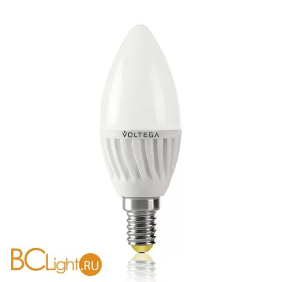 Лампа Voltega E14 LED 6.5W 2800K 600Lm VG1-C2E14warm6W-C 4688