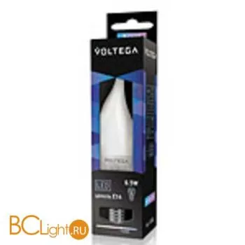 Лампа Voltega E14 LED 6.5W 4000K 620Lm VG1-CW2E14cold6W-C 5720 - Фото 0