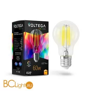 Лампа Voltega E27 LED 7W High CRI 540Lm 2800K VG10-A60E27warm7W-FHR 7154