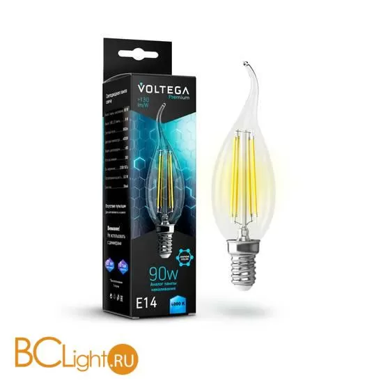 Лампа Voltega E14 LED 6.5W Graphene 860Lm 4000K VG10-CW35E14cold9W-F 7133