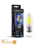 Лампа светодиодная E27 Candle dim 5W 4000K 400Lm Crystal Voltega 8463