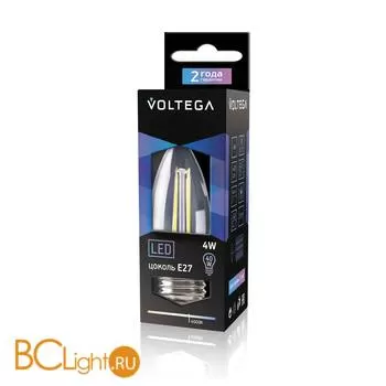 Лампа Voltega E27 LED 4W 4000K 420Lm VG1-C1E27cold4W-F 4667 - Фото 0