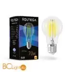 Светодиодная лампа Crystal A60 7W 3000K E27 340° Voltega General purpose bulb E27 7W 7225