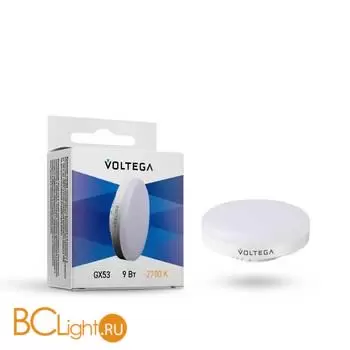 Светодиодная лампа Simple GX53 9W 2700K 180° Voltega GX53 9W 7236
