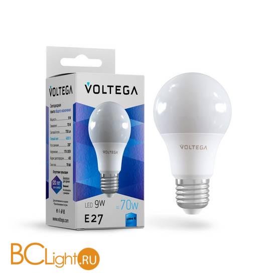 Лампа Voltega E27 LED 9W 4000K 730Lm VG2-А2E27cold8W 8443