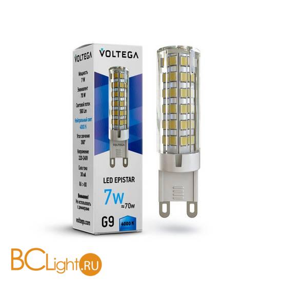 Лампа Voltega G9 LED 7W 560Lm 4000K VG9-K1G9cold7W 7037