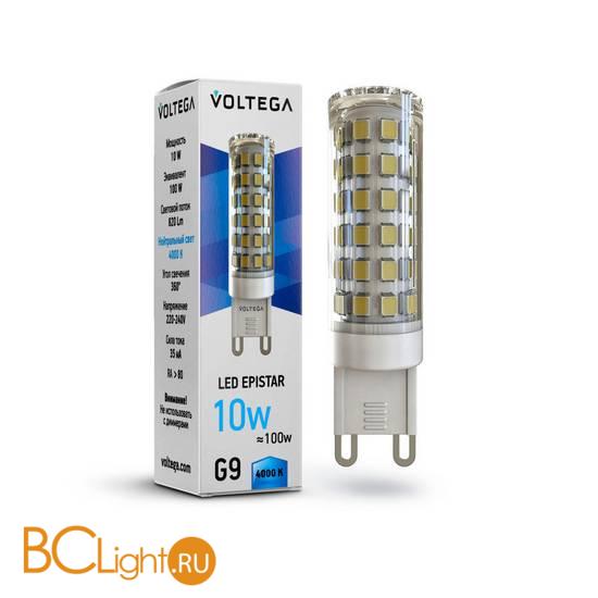Лампа Voltega G9 LED 10W 820Lm 4000K VG9-K1G9cold10W 7039