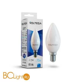 Лампа Voltega E14 LED 7W 650Lm 4000K VG2-C37E14cold7W 7049