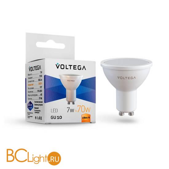Лампа Voltega GU10 LED 7W 550Lm 2800K VG2-S2GU10warm7W 7056