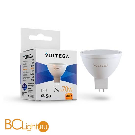 Лампа Voltega GU5.3 LED 7W 550Lm 2800K VG2-S2GU5.3warm7W 7058