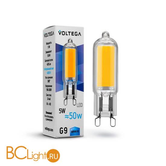 Лампа Voltega G9 LED 5W 420Lm 4000K VG9-K1G9cold5W 7091