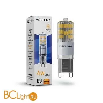 Лампа Voltega G9 LED 4W 350Lm 2800K VG9-K2G9warm4W 7124
