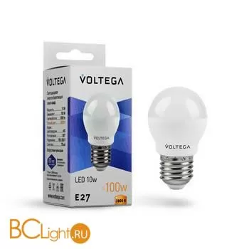 Лампа светодиодная E27 LED 10W 2800K 880Lm Voltega 8455