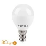 Лампа светодиодная E14 Globe LED 10W 2800K 880Lm Voltega 8453 - Фото 1