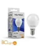 Лампа светодиодная E14 Globe LED 10W 2800K 880Lm Voltega 8453 - Фото 0