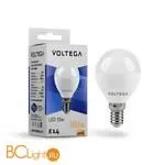 Лампа светодиодная E14 Globe LED 10W 2800K 880Lm Voltega 8453