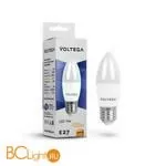 Лампа светодиодная E27 Candle LED 10W 2800K 880Lm Voltega 8451