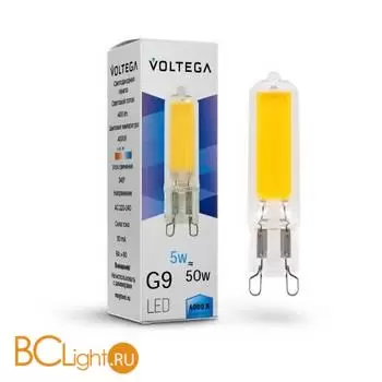 Светодиодная лампа Voltega Simple Capsule 5W 4000K G9 7182