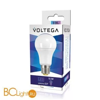 Лампа Voltega E27 LED 9.5W 2800K 806Lm VG2-A2E27warm9W 4710 - Фото 0