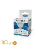Лампа Voltega GU5.3 LED 6W 220V 2800K 430Lm VG2-S1GU5.3warm6W 5733 - Фото 0