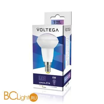 Лампа Voltega E14 R50 LED 6.0W 2800K 380Lm VG3-RM2E14warm6W 4730 - Фото 0
