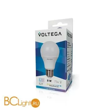 Лампа Voltega E27 LED 8W 4000K 750Lm VG4-A2E27cold8W 5754 - Фото 0