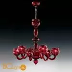 Люстра Voltolina Accademia 6L rosso