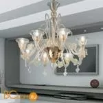 Люстра Voltolina Vogue Alvise 8L DORATA AMBRA