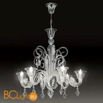 Люстра Voltolina Vogue Alvise 6L Nikel CRISTALLO