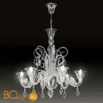 Люстра Voltolina Vogue Alvise 6L Nikel CRISTALLO