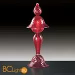 Настольная лампа Voltolina Alvise Lumetto 1L Nikel Rosso