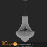 Подвесной светильник Voltolina Amsterdam Impero 80 Oro - Схема