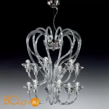 Люстра Voltolina Babylon 6+6L Nikel