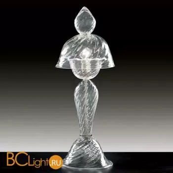 Настольная лампа Voltolina Vogue Barnaba Lumetto 1L Nikel CRISTALLO