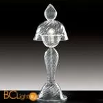 Настольная лампа Voltolina Vogue Barnaba Lumetto 1L Nikel CRISTALLO