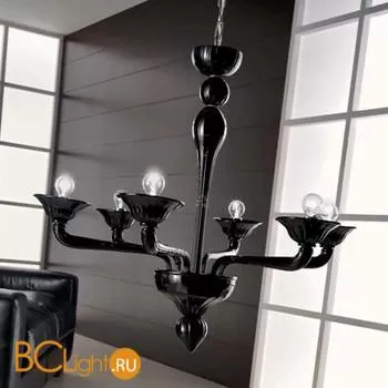 Люстра Voltolina Ca' d'Oro 6L Nikel Nero