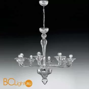 Люстра Voltolina Ca' d'Oro 8L Nikel TRASP.