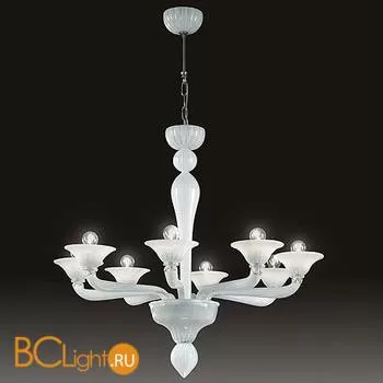 Люстра Voltolina CA' D'ORO BIANCO Ca' d'Oro 8L NIKELATA