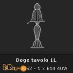 Настольная лампа Voltolina Lumetto Doge 1L - Схема