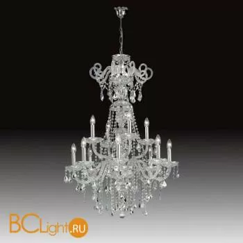 Люстра Voltolina Vogue Dream 8+4L Nikel SPECCHIATO