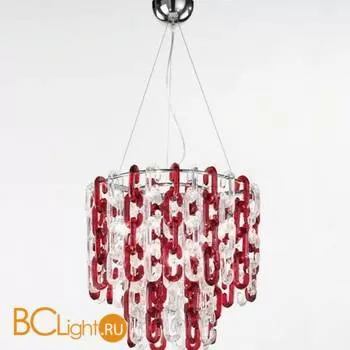 Подвесной светильник Voltolina I Do Sosp. I Do diam. 50 H45 CRISTALLO/COLORE