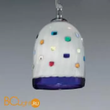 Подвесной светильник Voltolina JACARANDA Sosp. pendel acciaio MEG BIANCO