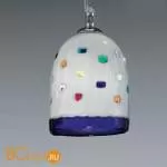 Подвесной светильник Voltolina JACARANDA Sosp. pendel acciaio MEG BIANCO